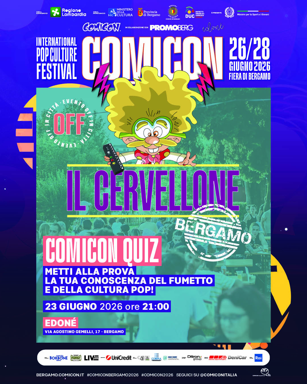 COMICON QUIZ - Metti alla prova la tua conoscenza del fumetto e della cultura pop!
