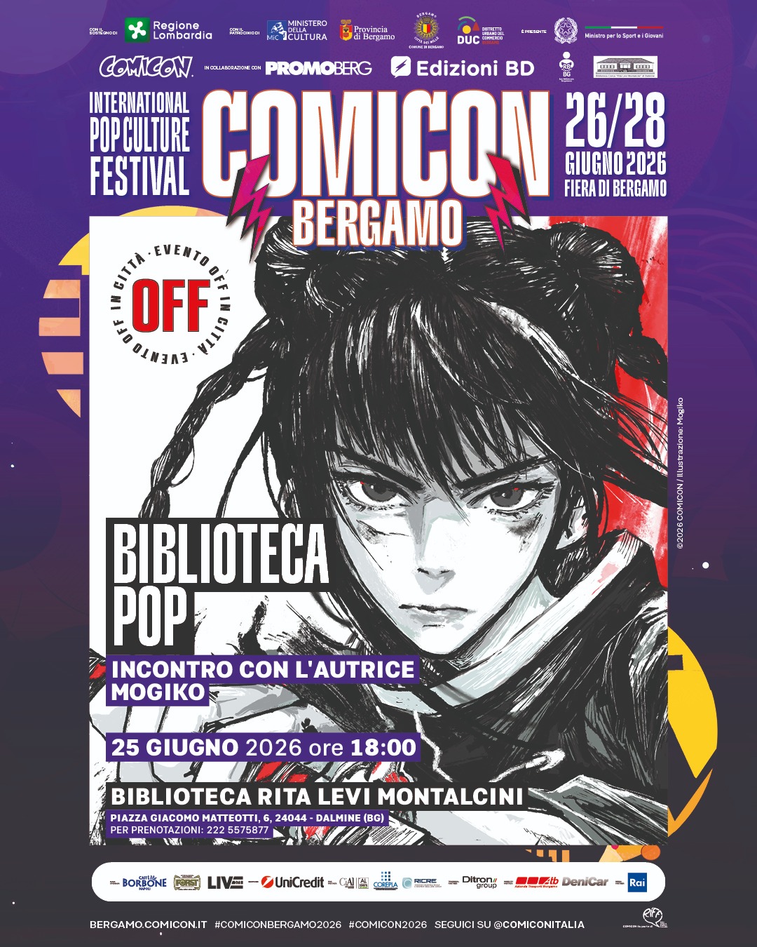 Biblioteca POP - Incontro con Mogiko