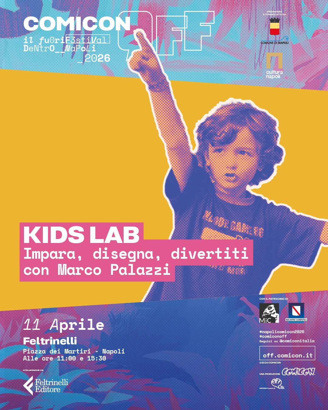 Kids Lab – Impara, disegna, divertiti con Marco Palazzi