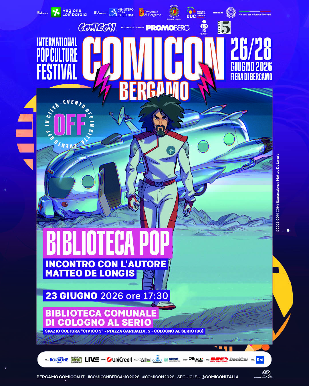 Biblioteca POP - Incontro con Matteo de Longis