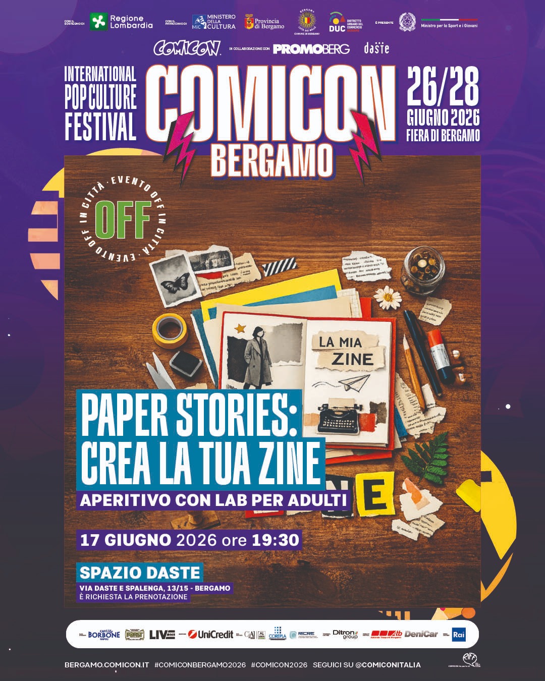 PAPER STORIES: CREA LA TUA ZINE