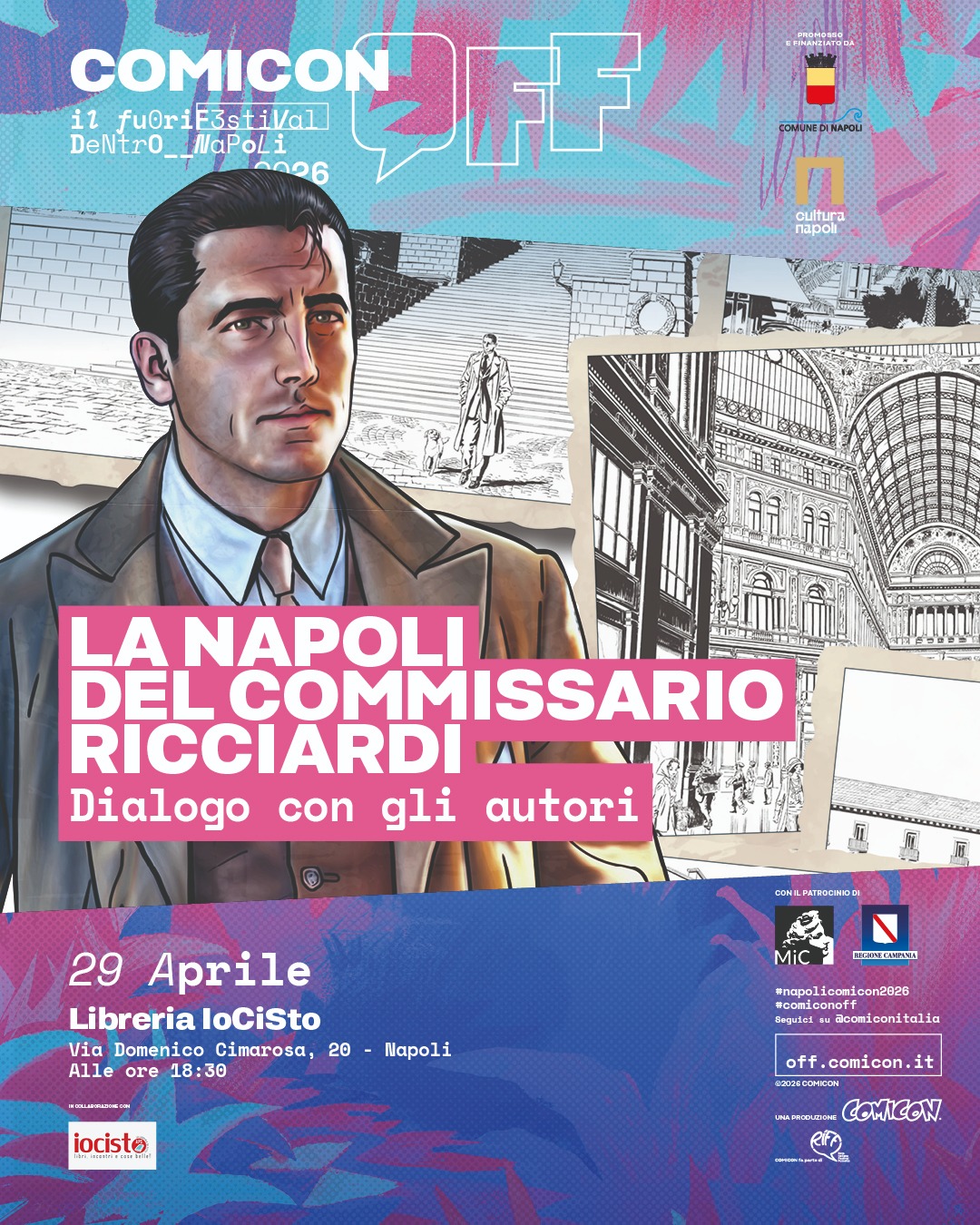 La Napoli del commissario Ricciardi - Dialogo con gli autori
