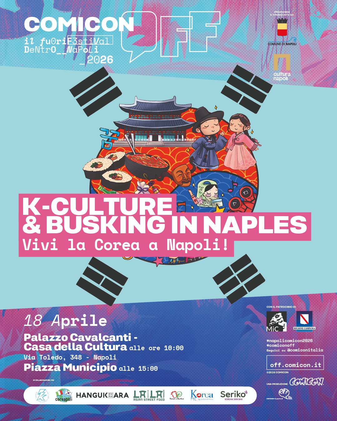 K-Culture & Busking in Naples