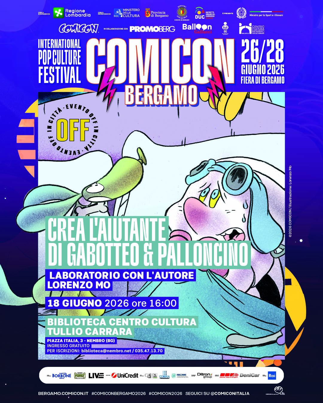 Crea l'aiutante di Gabotteo& Palloncino