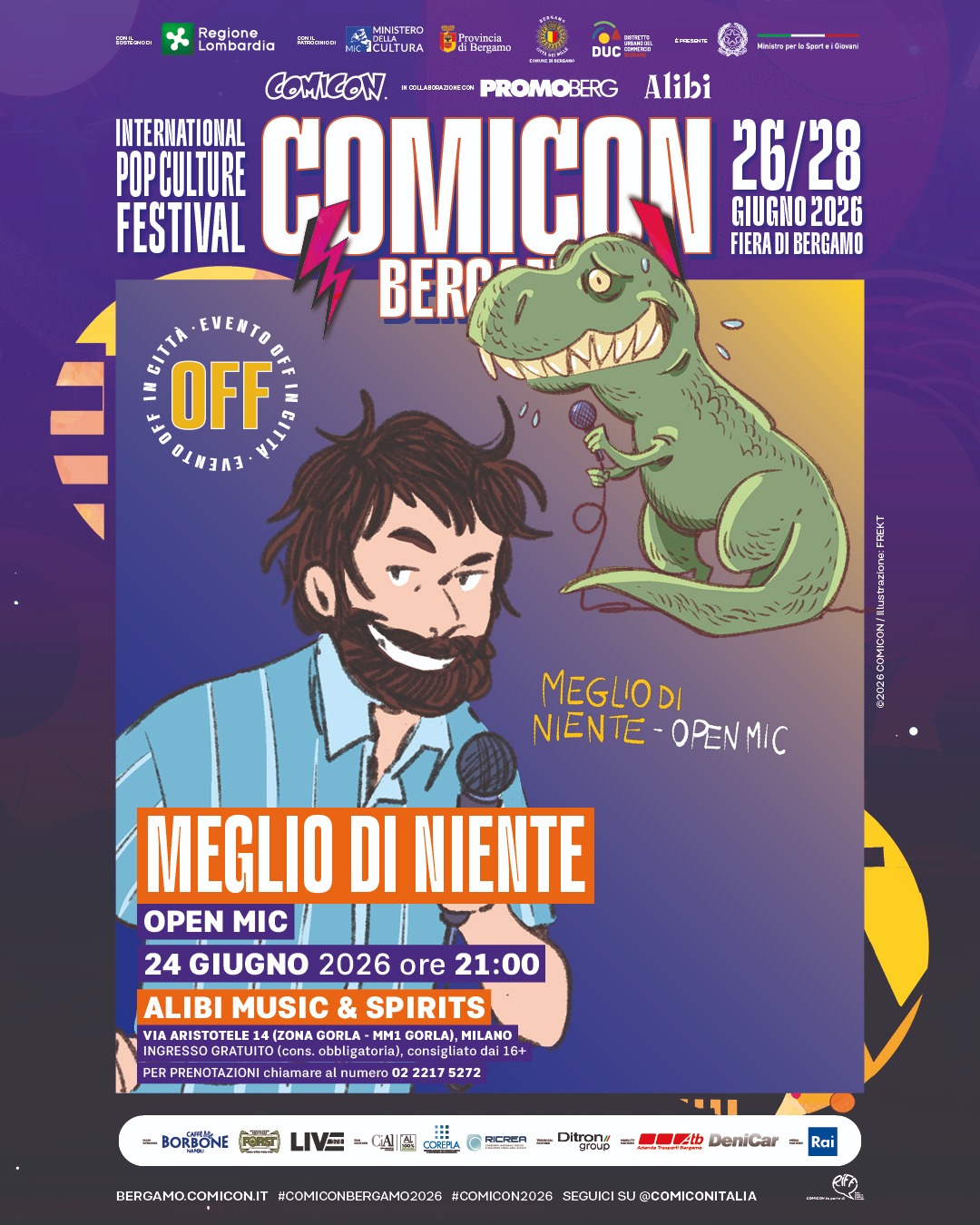 MEGLIO DI NIENTE - OPEN MIC