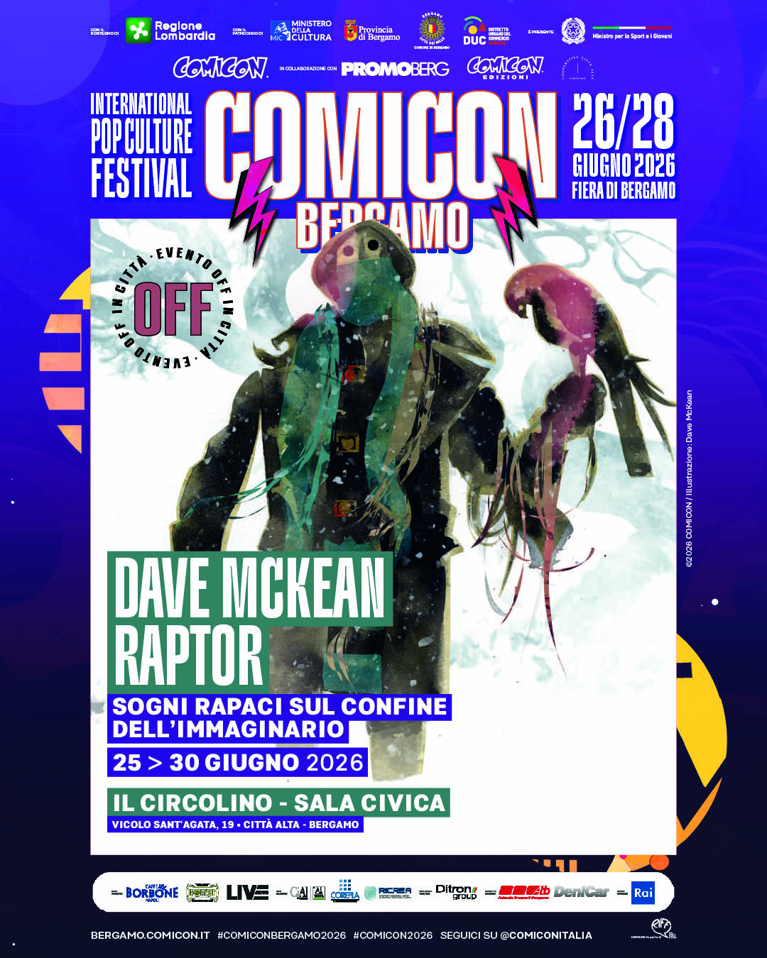 Dave McKean’s Raptor - Sogni rapaci sul confine dell'Immaginario