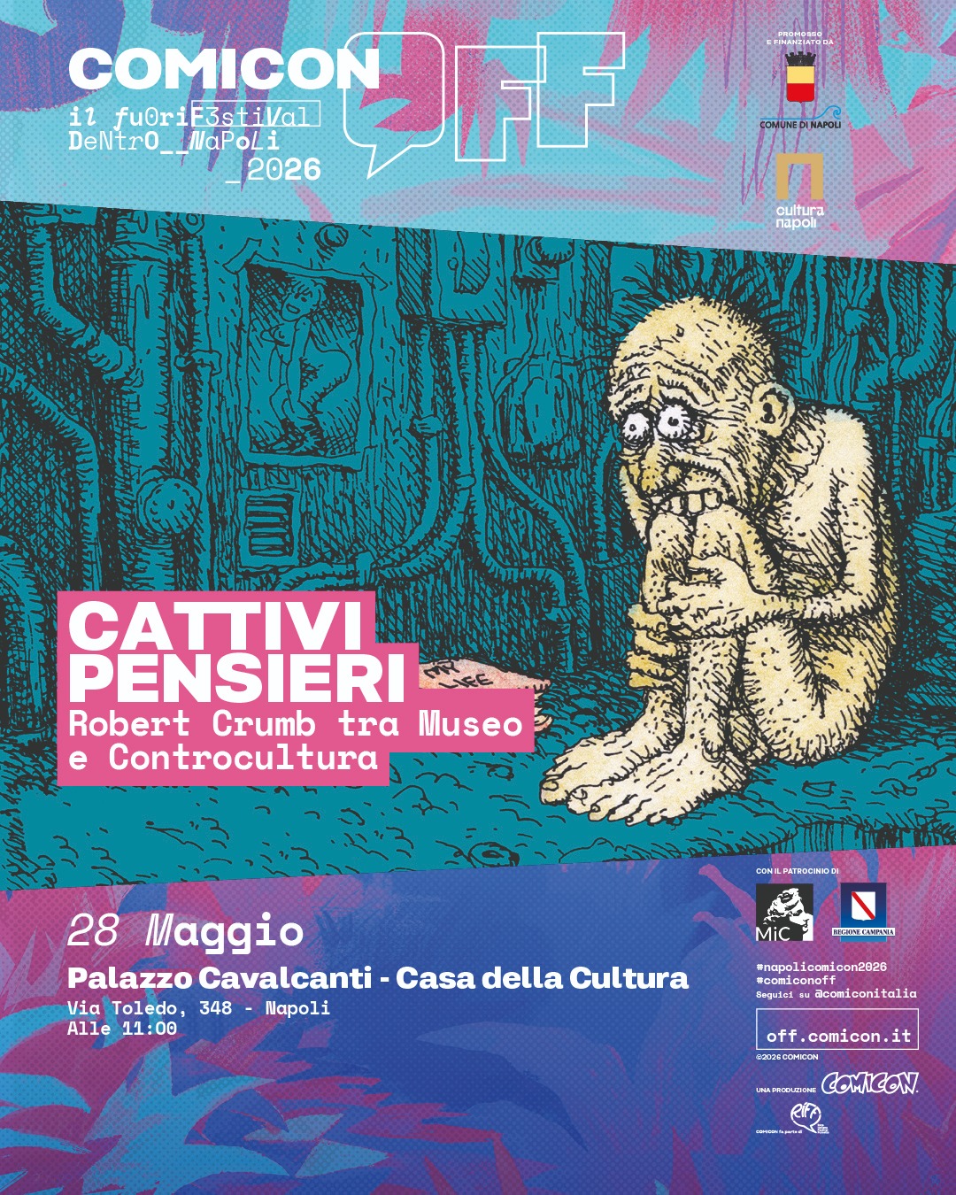 Cattivi Pensieri: Robert Crumb tra Museo e Controcultura