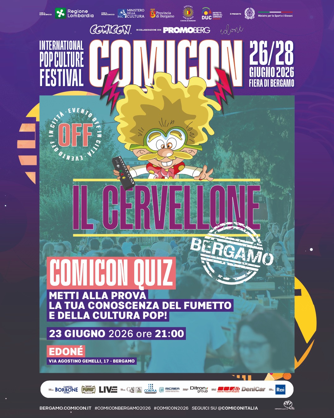 COMICON QUIZ - Metti alla prova la tua conoscenza del fumetto e della cultura pop!