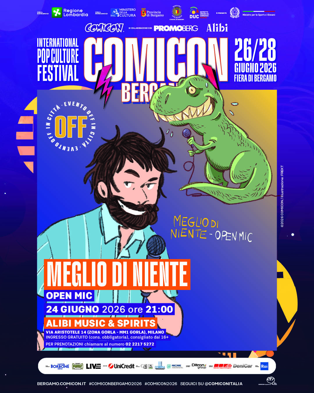 MEGLIO DI NIENTE - OPEN MIC