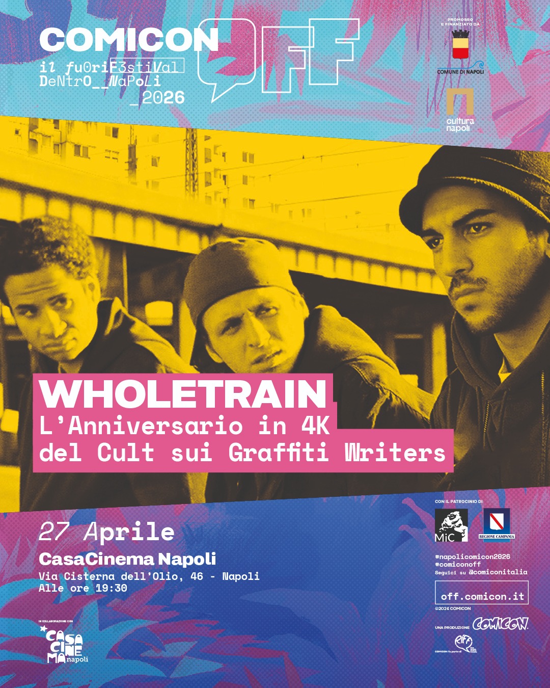 WHOLETRAIN: L'Anniversario in 4K del Cult sui Graffiti Writers