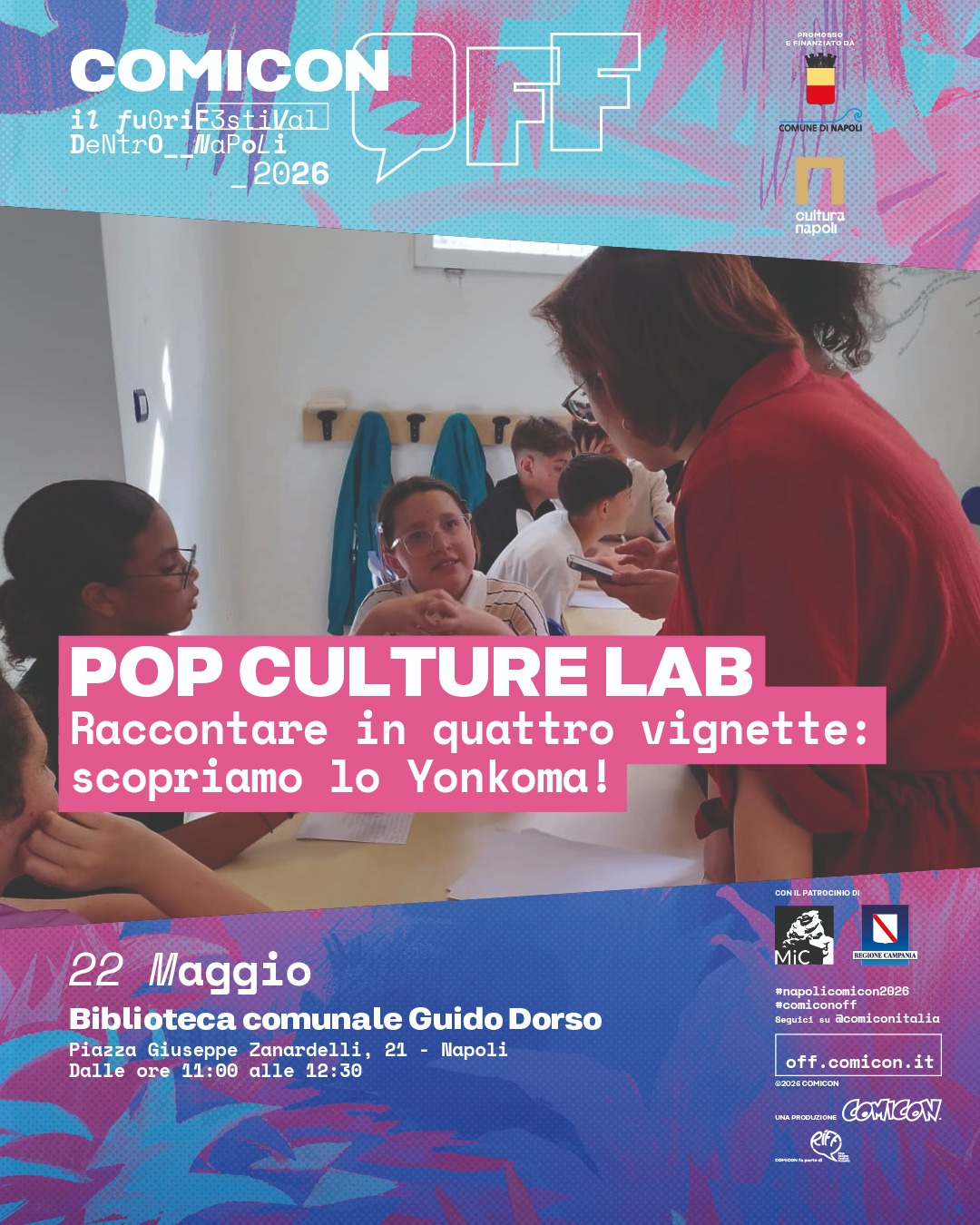 POP CULTURE LAB - Raccontare in quattro vignette: scopriamo lo Yonkoma!