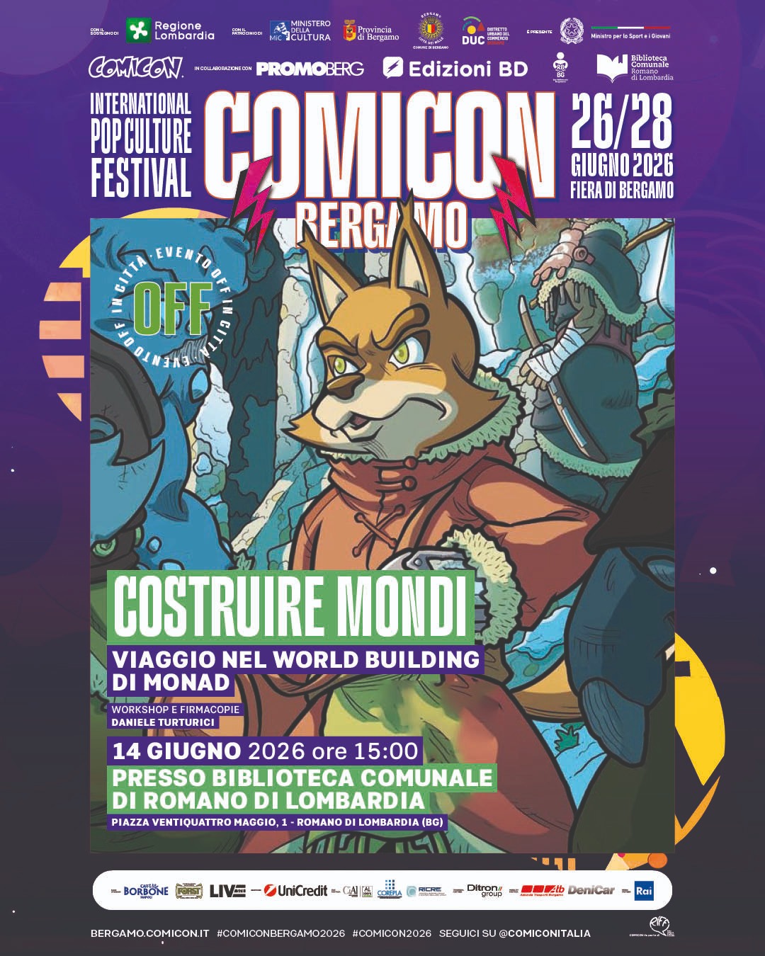 COSTRUIRE MONDI: Viaggio nel World Building di Monad 