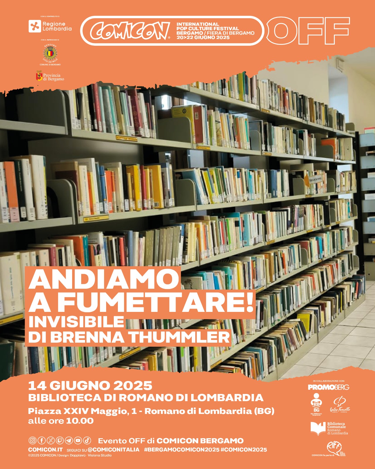 Bookclub: Andiamo a Fumettare! Invisibile di Brenna Thummler