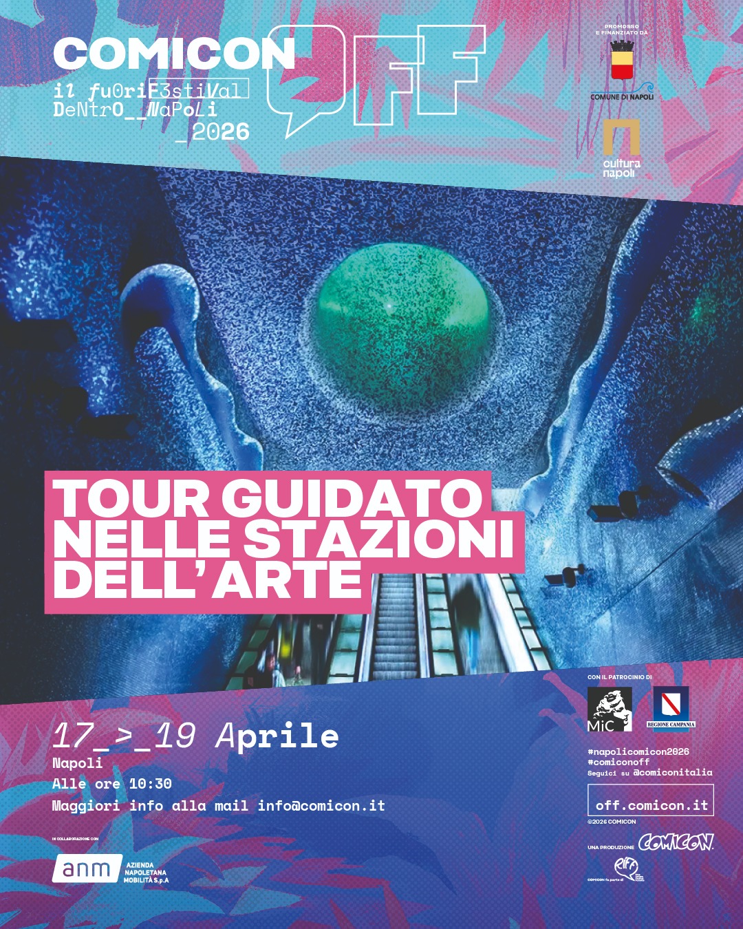 Tour guidato nelle stazioni dell’arte