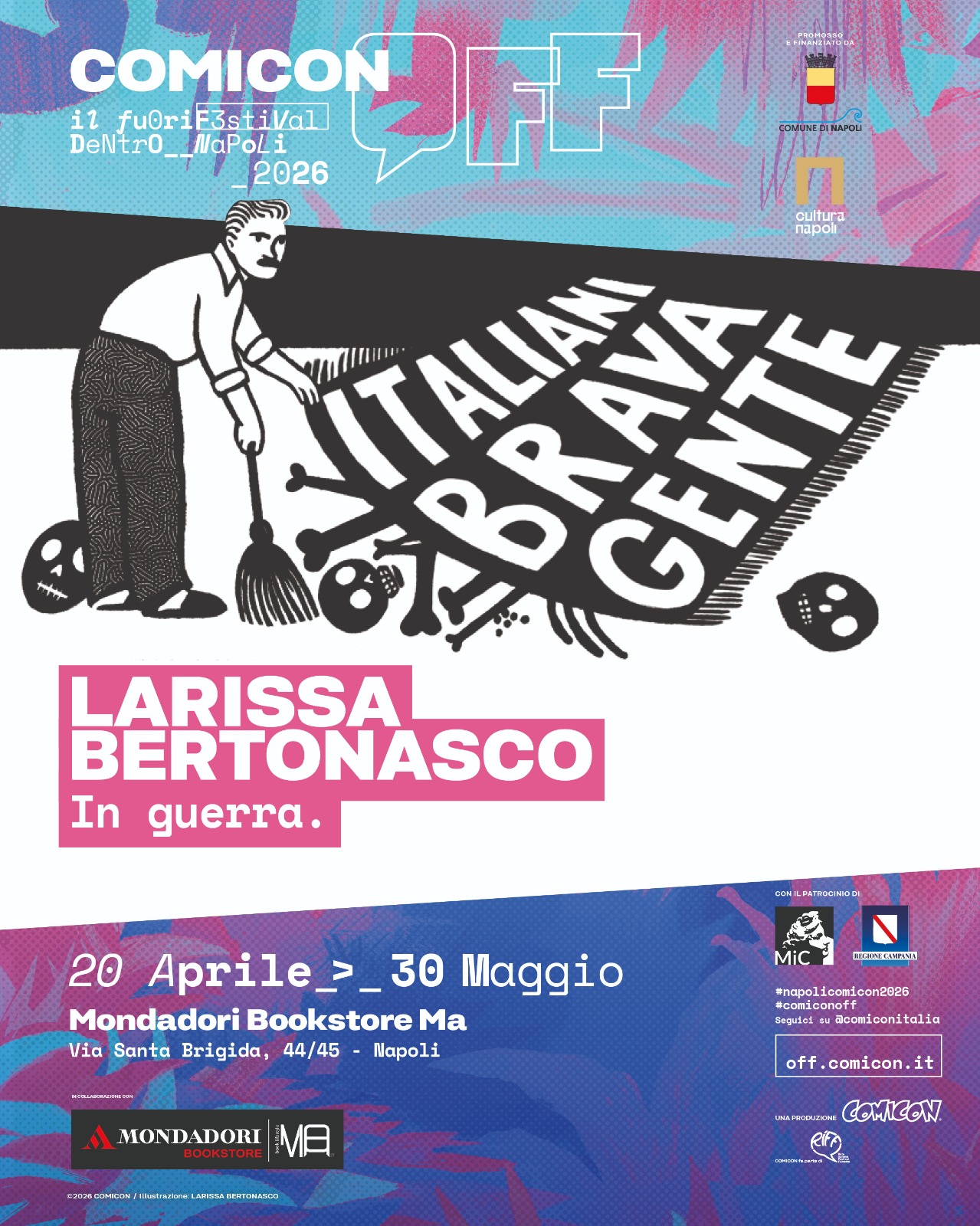 Larissa Bertonasco: In guerra.